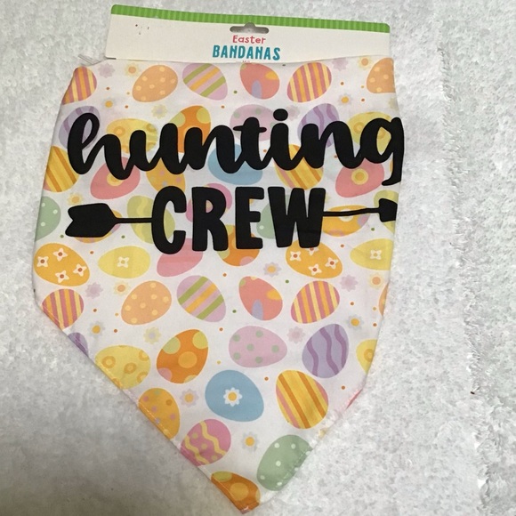 Hunting Crew Easter Egg Pet Scarf Kerchief NWT - Picture 2 of 11